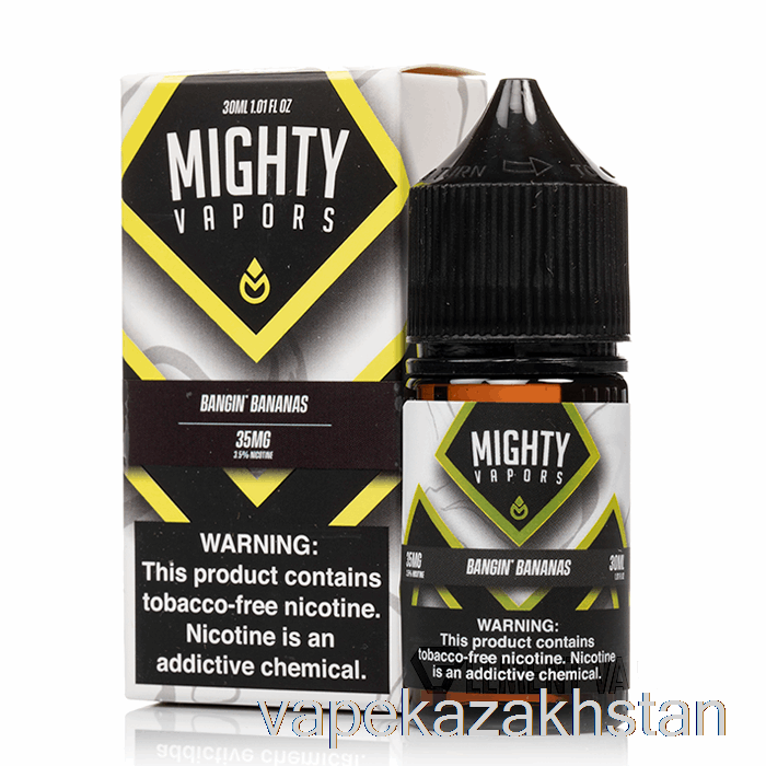 Vape Smoke Bangin Bananas - Mighty Vapors Salts - 30mL 50mg